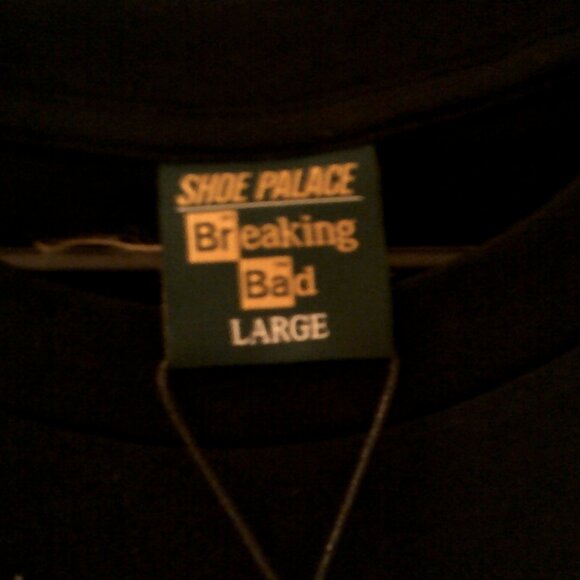 NEW SHOE PALACE "Breaking Bad X Shoe Palace Tee" MEN'S BLACK L T-SHIRT BBSS118 - Picture 6 of 9
